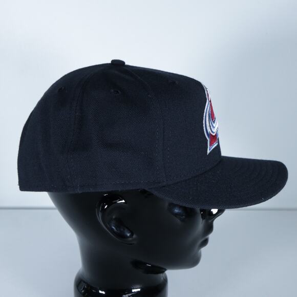 Colorado Avalanche New Era 59Fifty 5950 Fitted Hat Black Size 8 1/8 NHL Hockey - Picture 4 of 6